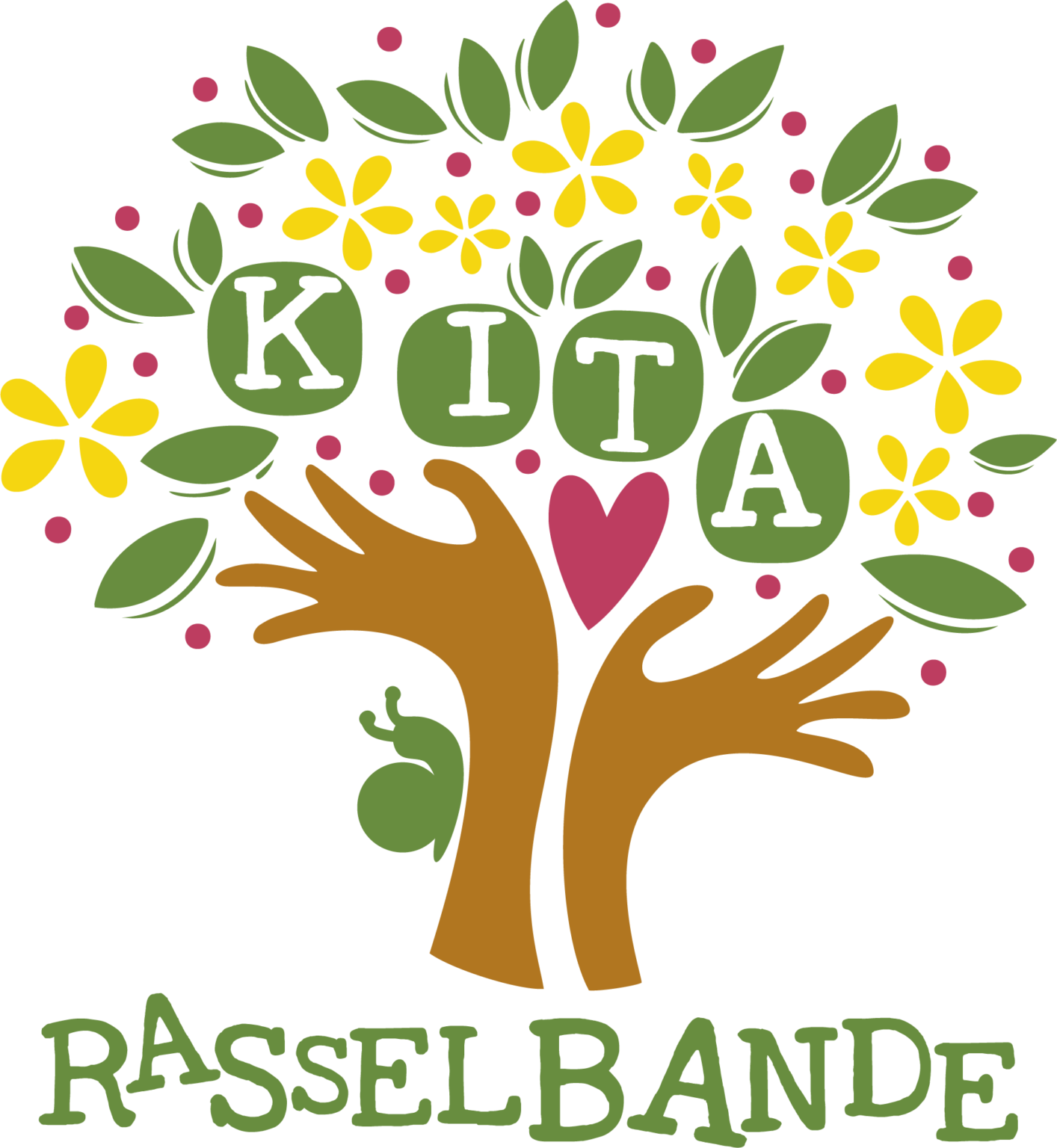  Kindergarten Rasselbande Motiv 